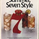 1980 Seagram's 7 Crown Ad "Summer"