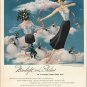 1948 Textron Slip Ad "Moonlight and Shadow"