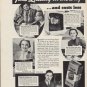 1937 Chase & Sanborn Coffee Ad "In The Bag"