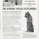 1965 The Audubon Nature Encyclopedia Ad "get the first volume free"