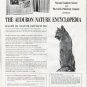 1965 The Audubon Nature Encyclopedia Ad "get the first volume free"