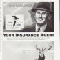1957 The Hartford Insurance Ad "Your Insurance Agent"