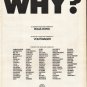 1972 Volkswagen Ad "Why?"