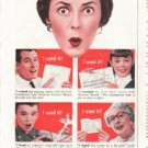 1958 Scotch Brand Tape Ad "Who's got"