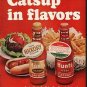 1965 Hunt's Catsup Ad "Catsup in flavors"