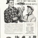 1958 Thermos Ad "Good fishermen"