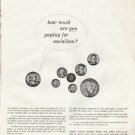 1958 Electric Light and Power Companies Ad "paying for socialism"