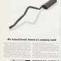 1963 Perfect Circle Piston Rings Ad "smoking habit"