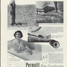 1937 Permutit Water Conditioning Ad "Headache"