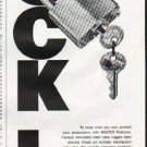 1965 Master Padlock Ad "Lock It"