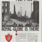 1961 Royal-Globe Insurance Companies Ad "FEB. 7, 1904 ... Royal-Globe"