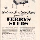 1953 Ferry-Morse Seed Co. Ad "Start Here"