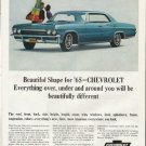 1965 Chevrolet Impala Ad "Beautiful Shape" ~ (model year 1965)
