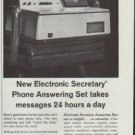 1961 General Telephone & Electronics Ad "Fills your chair"