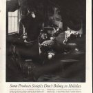1961 Holiday Magazine Ad "Some Products"