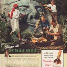 1938 Canadian Club Whisky Ad "Guatemalan"
