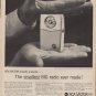1960 RCA Victor Ad "Smallest Big Radio"