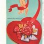 1958 Page & Shaw Ad "Valentine's Day"