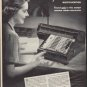 1938 Monroe Adding-Calculator Ad "Speed Records"