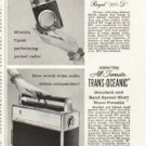 1958 Zenith Ad "All-Transistor Radios"