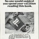 1965 Yellow Pages Ad "spend your vacation"