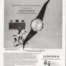 1964 Longines-Wittnauer Watch Ad "respect for Tradition"
