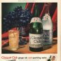 1948 Clicquot Club Ginger Ale Ad "It's flavor-aged"