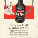 1948 Brown-Forman Whisky Ad "King"