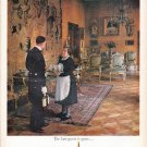 1961 Seagram's V.O. Canadian Whisky Ad "The last guest"