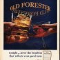 1965 Old Forester Whisky Ad "tonight"