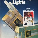 1980 Benson & Hedges Cigarettes Ad "I like your style"