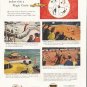 1958 Ethyl Corporation Ad "a Magic Circle"
