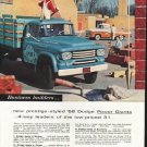 1958 Dodge Trucks Ad "Power Giants" ~ (model year 1958)