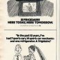1980 Frigidaire Ad "past 15 years"