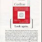 1964 Carlton Cigarettes Ad "Look again"