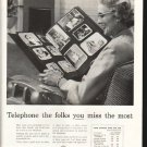 1958 Bell Telephone System Ad "the folks"