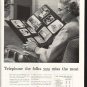 1958 Bell Telephone System Ad "the folks"