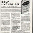1965 Self Hypnotism Book Ad ~ by Leslie M. Lecron