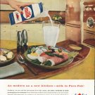 1958 Pure-Pak Ad "modern as a new kitchen"