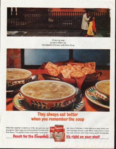 1964 Campbell's Soup Ad "always eat better"
