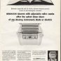 1961 Remington Shaver Ad "adjustable roller combs"