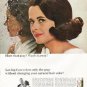 1965 Loving Care Hair Color Ad "Hate that gray"