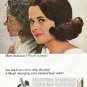 1965 Loving Care Hair Color Ad "Hate that gray"