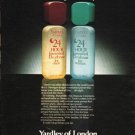 1980 Yardley of London Ad "won't stop"