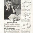 1958 Iron Fireman Ad "What kind of heating?"