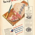 1948 Swift's Veal Ad "fine veal"