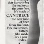 1965 Du Pont Ad "Cantrece"