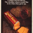 1980 Cracker Barrel Cheese Ad "The cheddar"