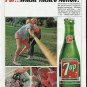 1965 7-Up Ad "Where There's Action"