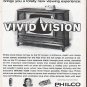 1961 Philco Television Ad "Vivid Vision"